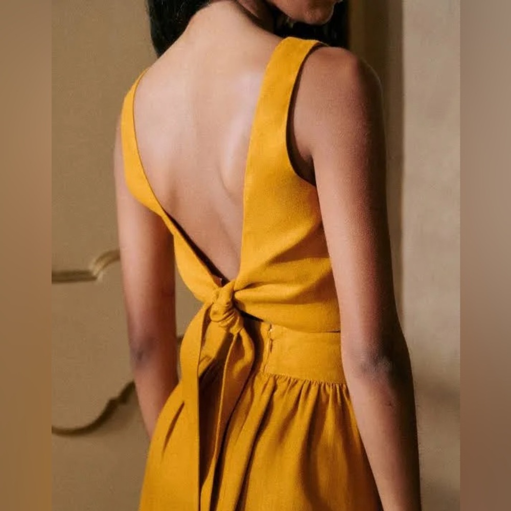 NWT - Sézane Claire Blouse – Ocre – Size 14